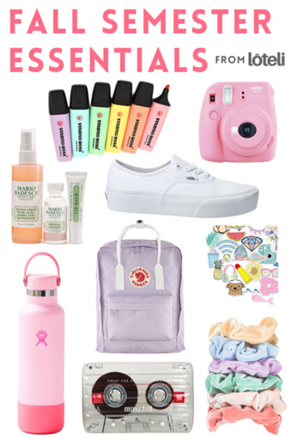 First Semester Essentials Fall Semester Essentials for 2020 | LÔTELI